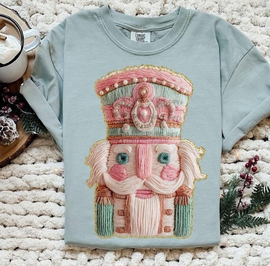 Faux Yarn NutcrackerT-Shirt