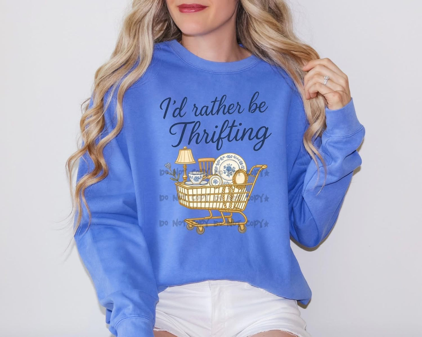 I'd rather be thriftingT-Shirt