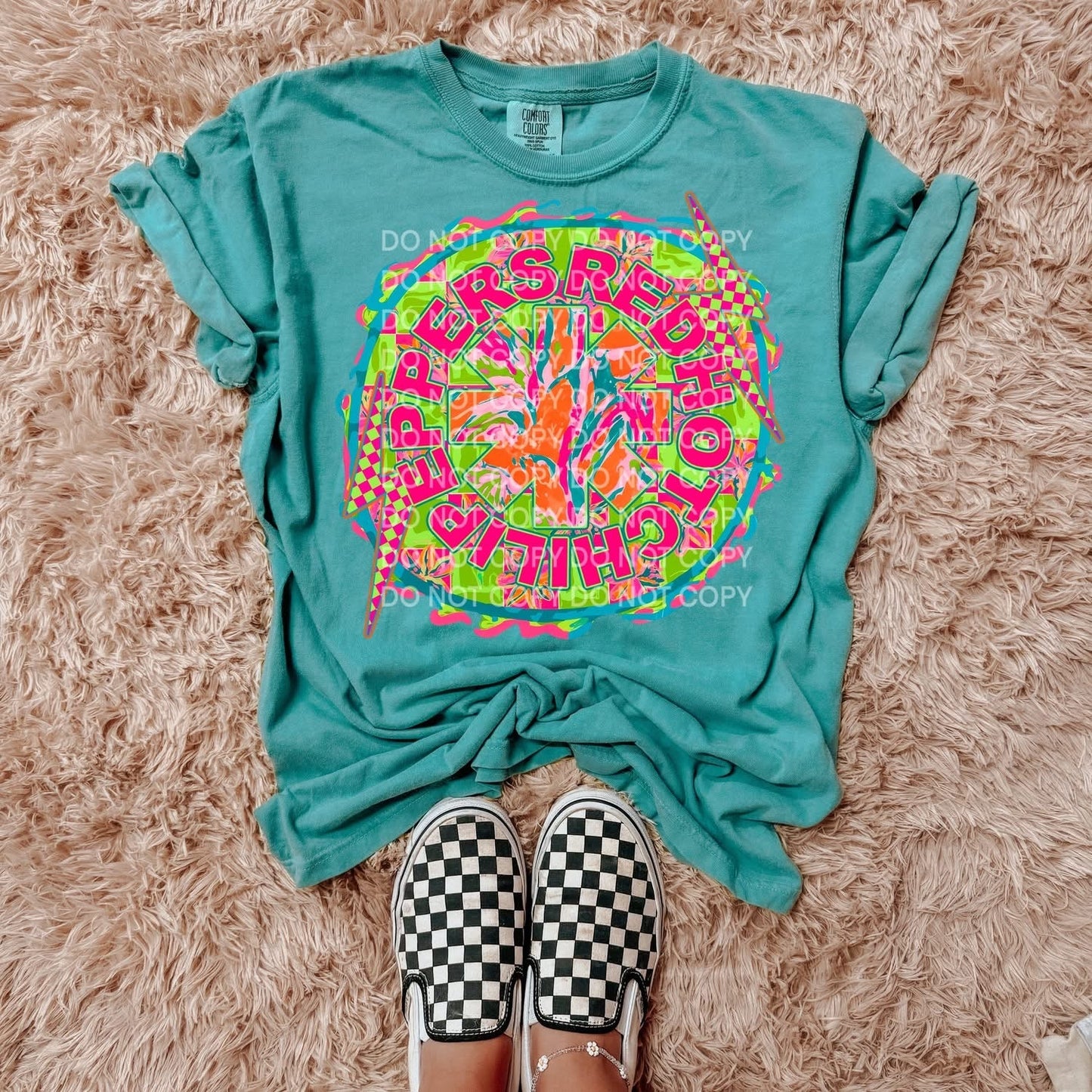 Custom Neon Band T-Shirt: Unique creations and designs for music loversT-Shirt