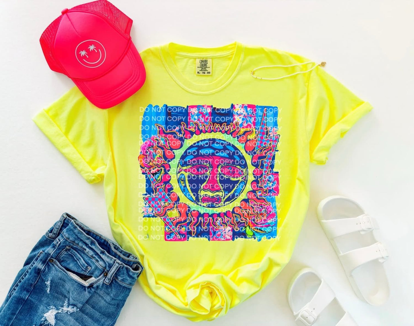 Custom Neon Band T-Shirt: Unique creations and designs for music loversT-Shirt
