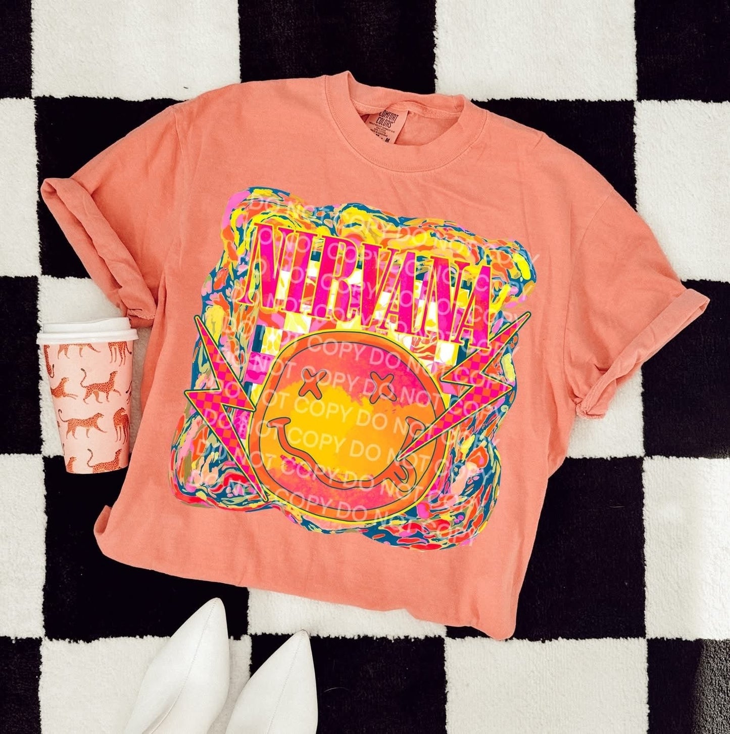 Custom Neon Band T-Shirt: Unique creations and designs for music loversT-Shirt