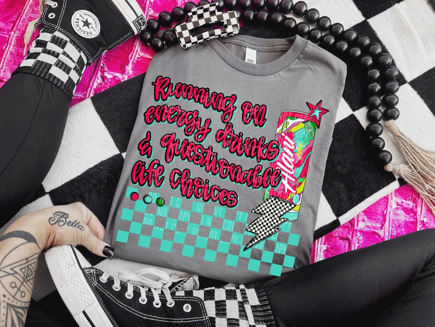 Running On Energy Drinks T-shirtT-Shirt