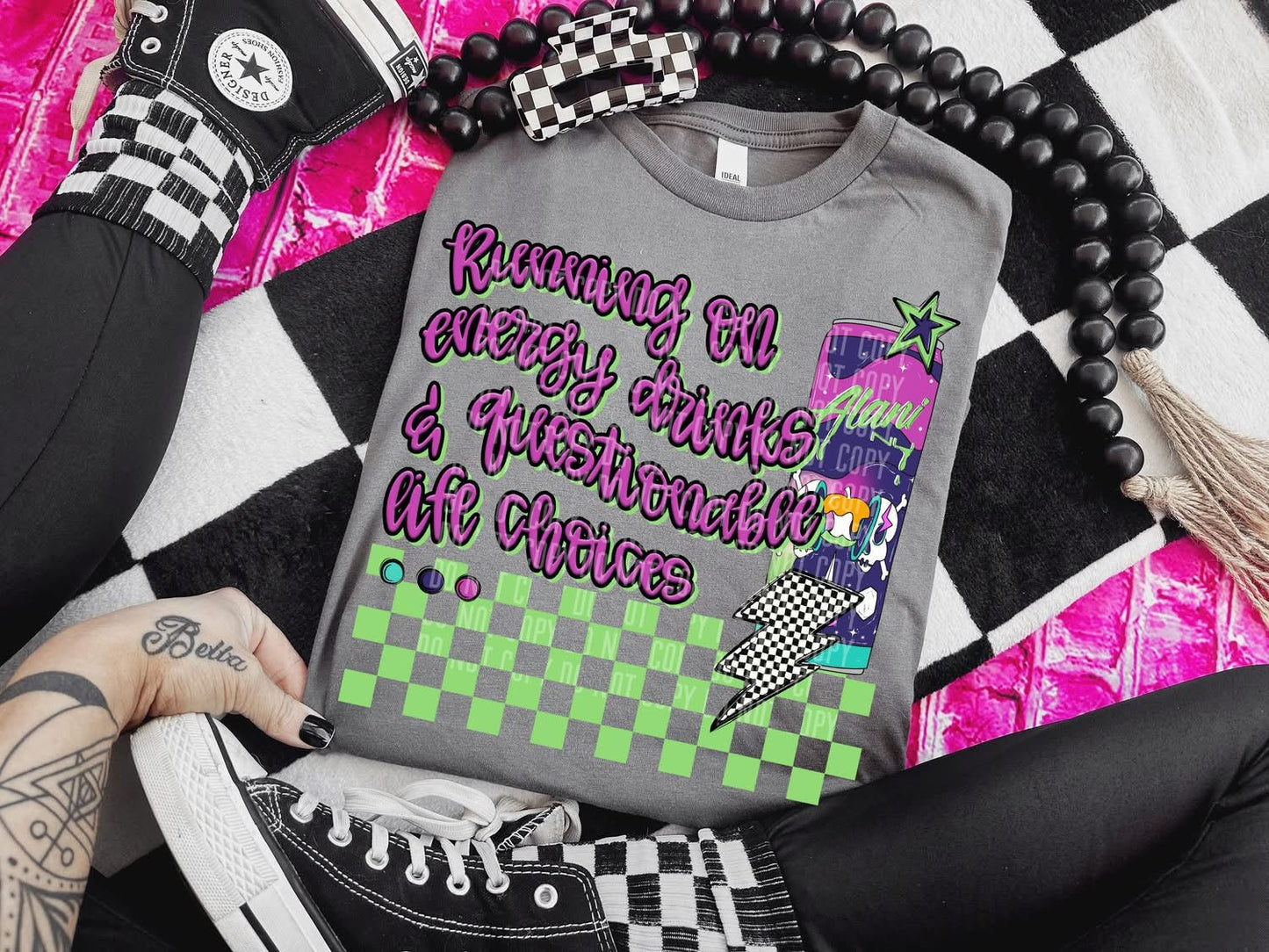 Running On Energy Drinks T-shirtT-Shirt