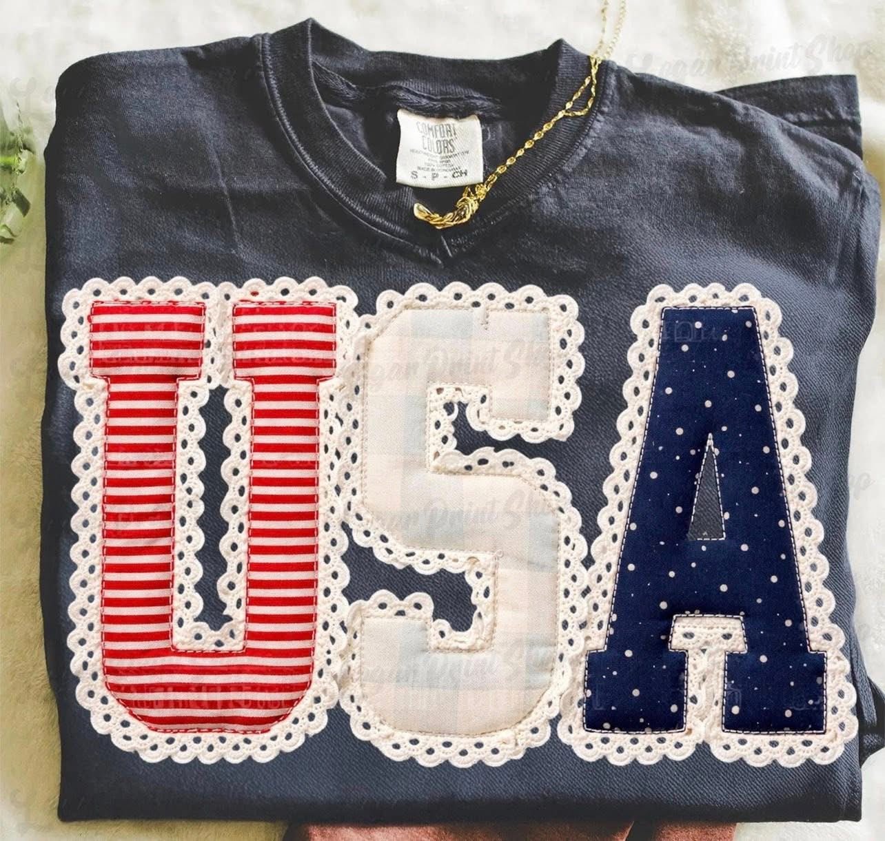USA LaceT-Shirt