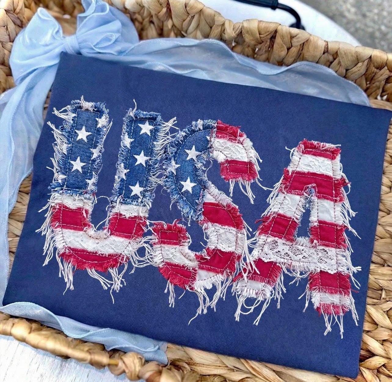 USA Worn PatchT-Shirt