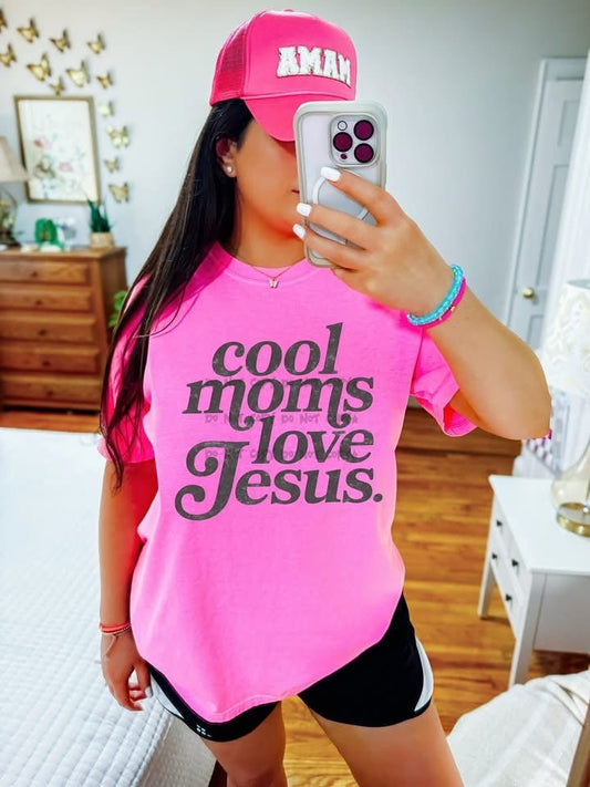 Cool Moms Love Jesus - T-ShirtT-Shirt