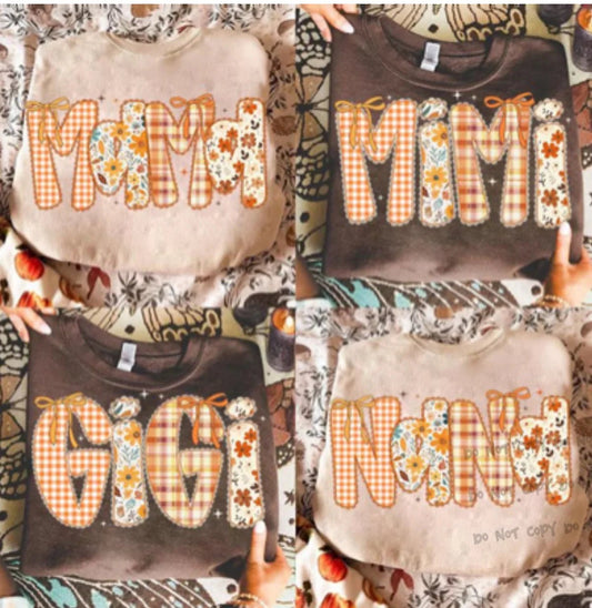 Fall Name Mix TeeT-Shirt