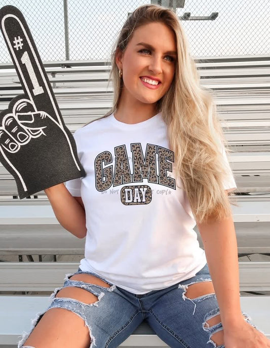 Game Day CheetahT-Shirt