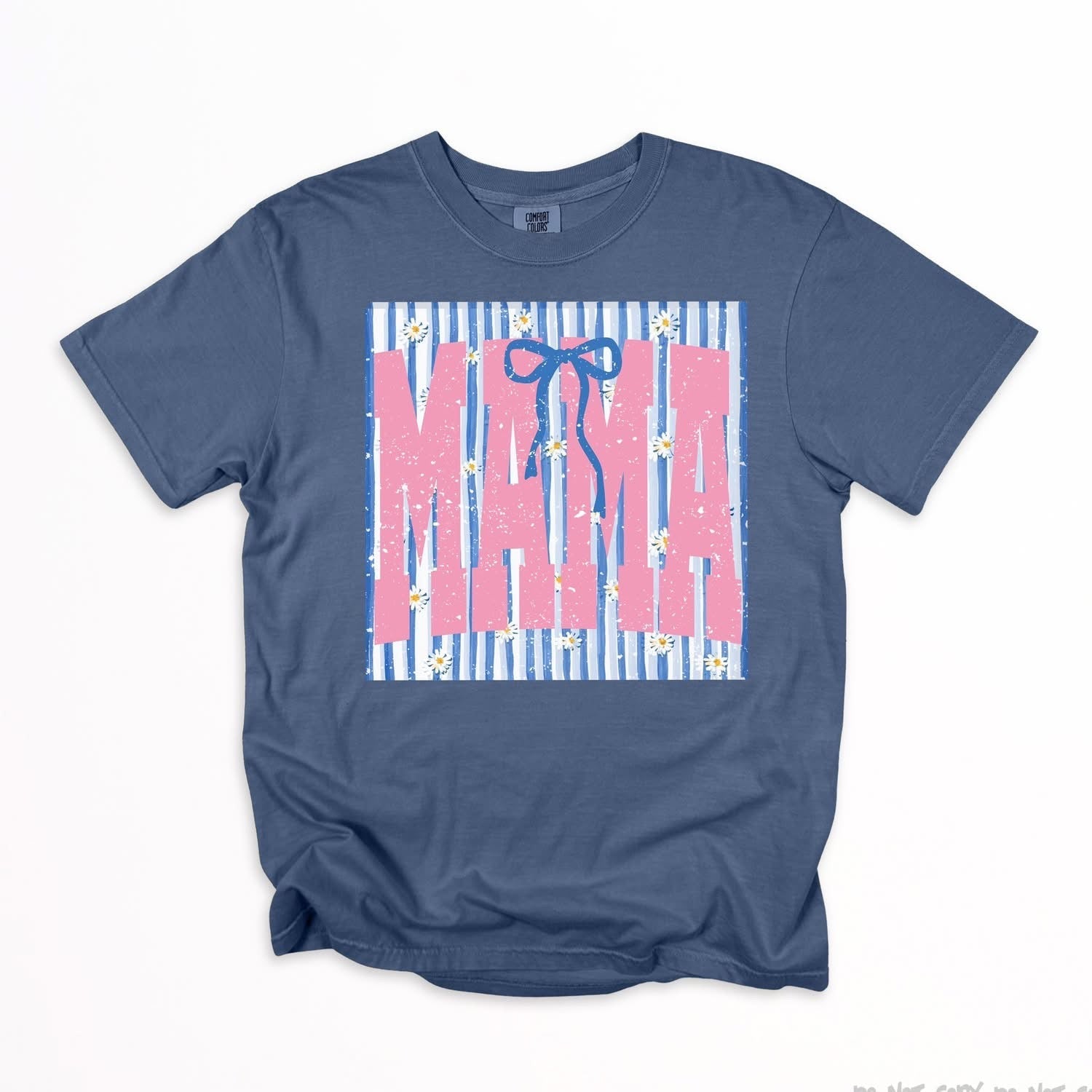 MAMA Pink and BlueT-Shirt