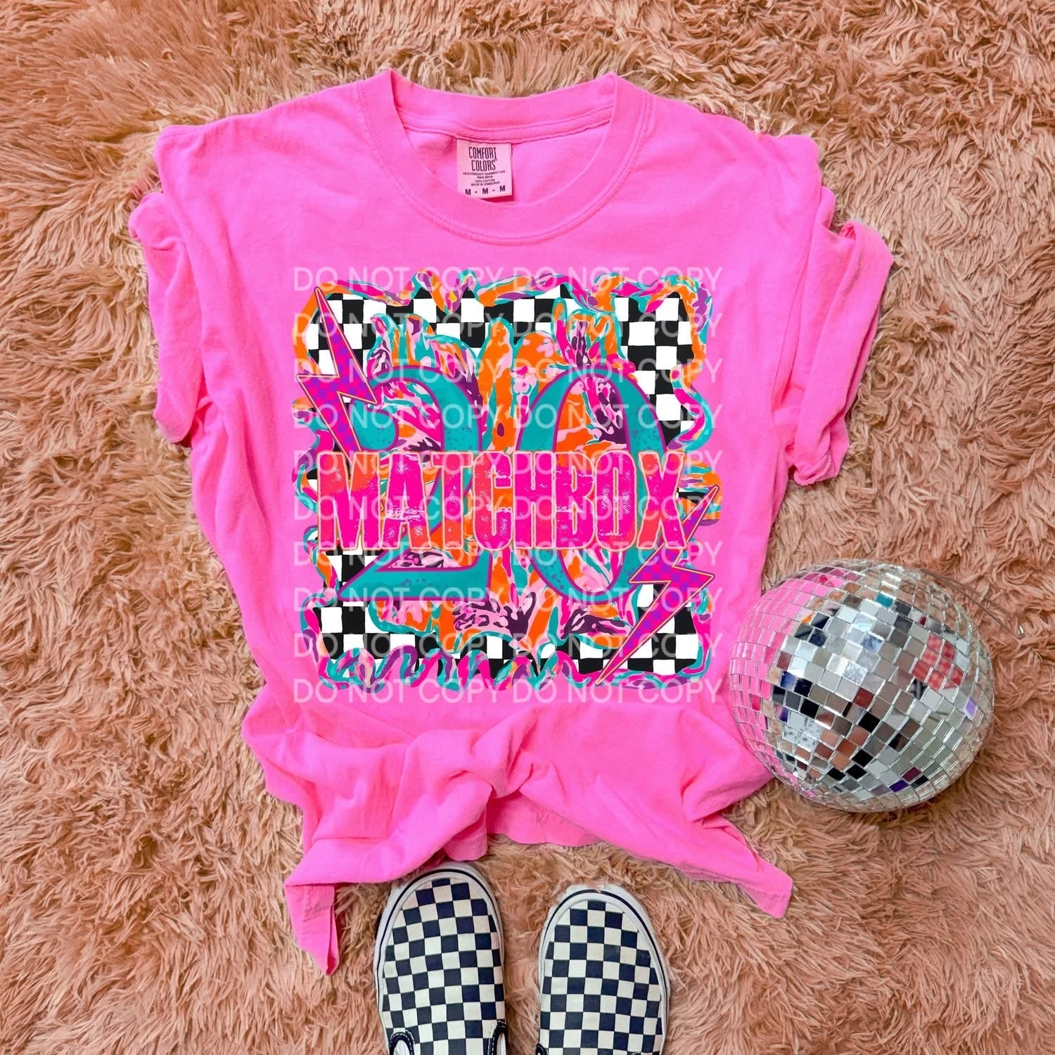 Custom Neon Band T-Shirt: Unique creations and designs for music loversT-Shirt