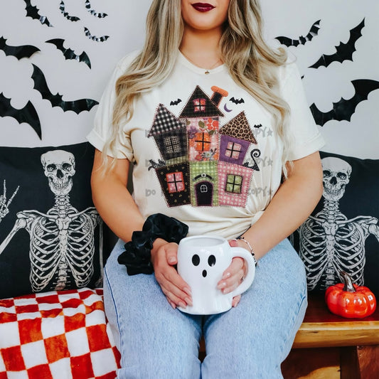 Patch Haunted HouseT-Shirt