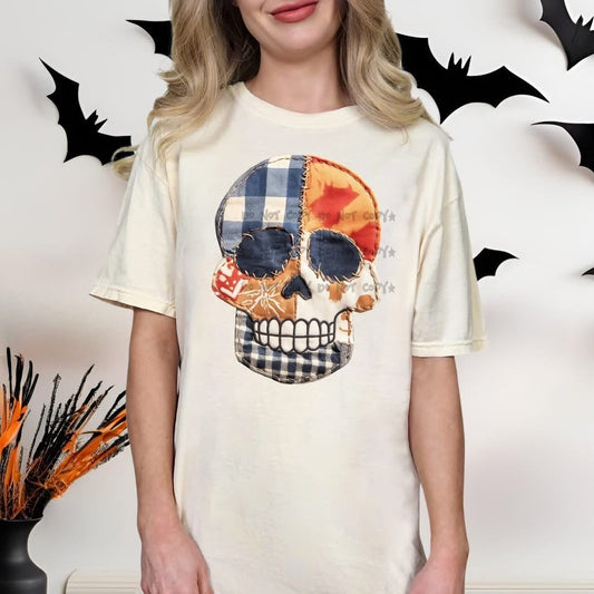 Patchwork SkullT-Shirt