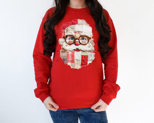 Plad Santa with GlassesT-Shirt