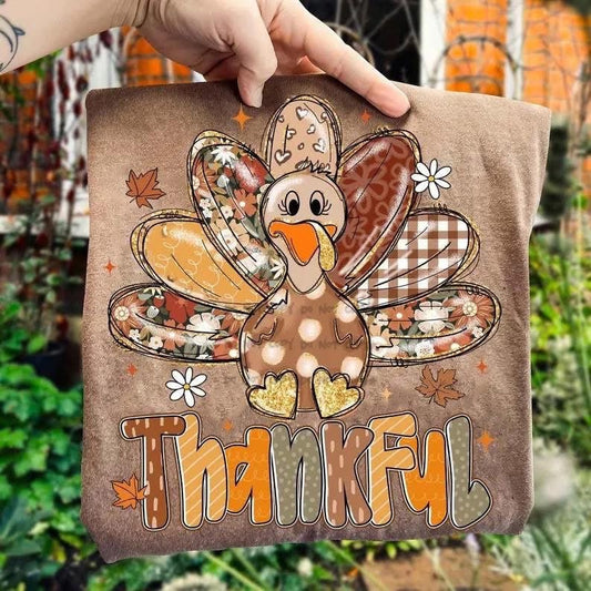 Plaid TurkeyT-Shirt