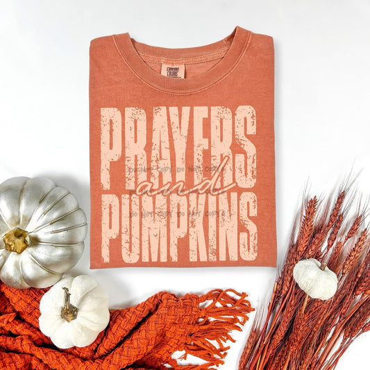 Prayers and Pumpkins TeeT-Shirt