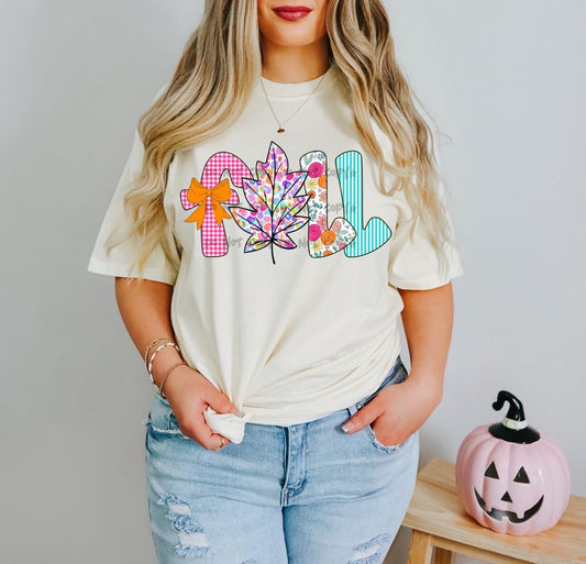 Pumpkin and FlowerT-Shirt