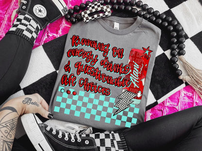 Running On Energy Drinks T-shirtT-Shirt