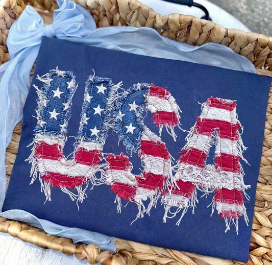 USA Worn PatchT-Shirt