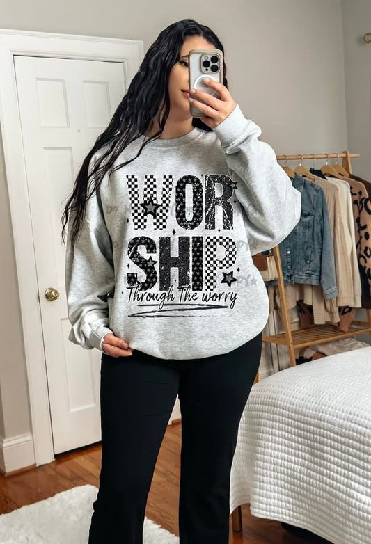 Worship Through The WorryT-Shirt