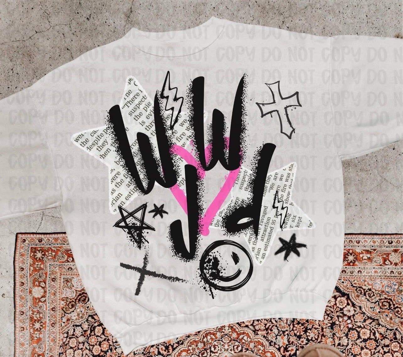 WWJD GrungeT-Shirt